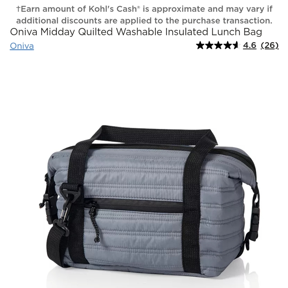 oniva lunch bag washable